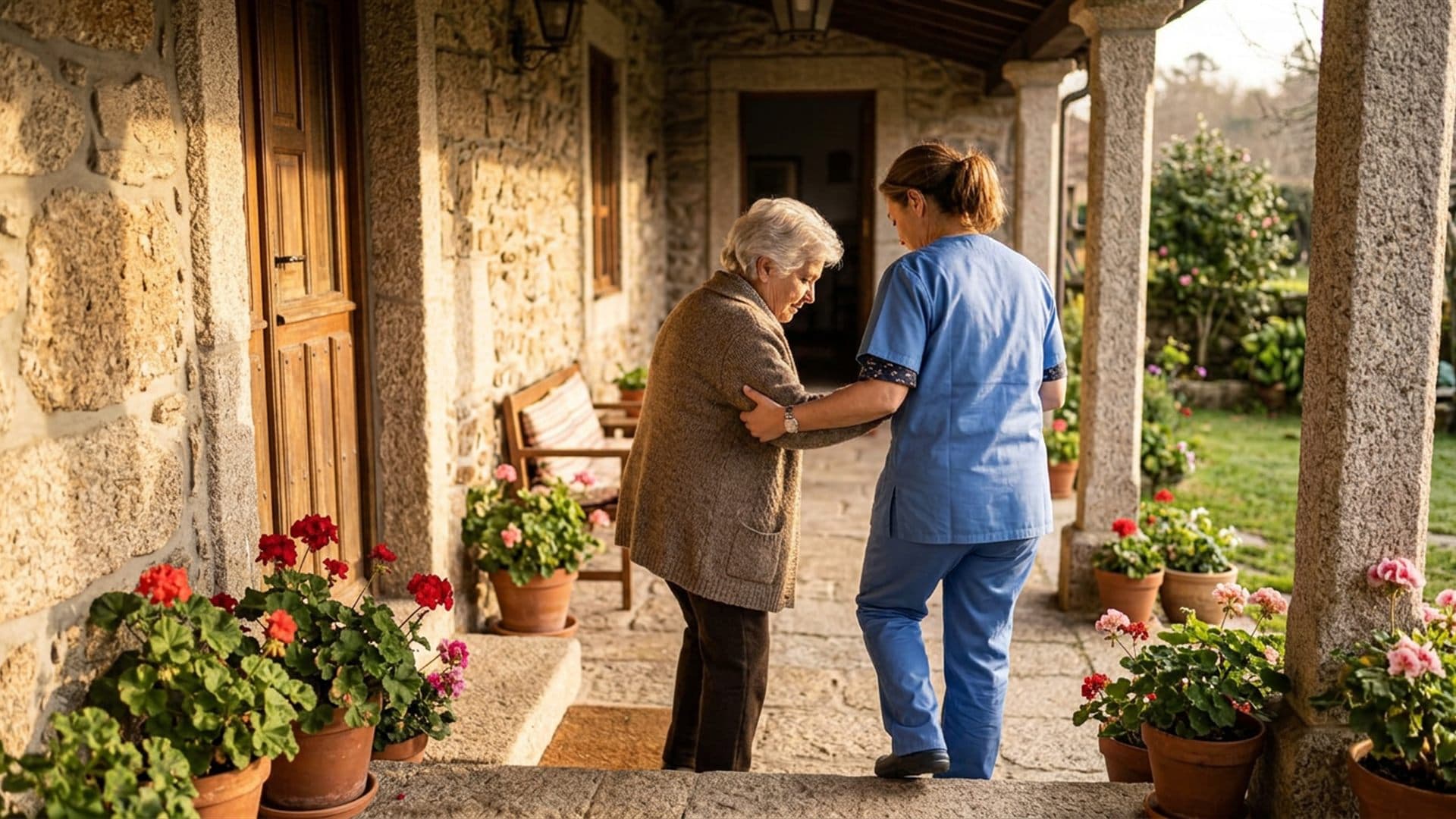 Flexibilidad horaria en el cuidado de personas mayores en Vilagarcía
